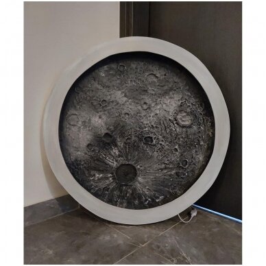 Interjero ir eksterjero dekoracija - Mėnulis, skersmuo 62cm 5