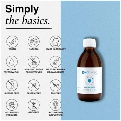 Liposominis magnis 200mg l 250 ml 2