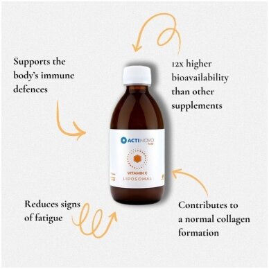 Liposominis vitaminas C  1000mg; 250 ml 7