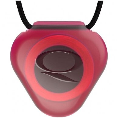 Q-Link® pakabukas su SRT™ technologija – energijos balansas ir EMF harmonizavimas kasdienai. Permatoma lavos spalva 4